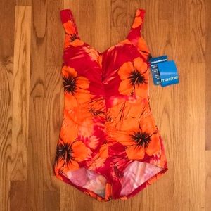 NWT one piece bathing suit